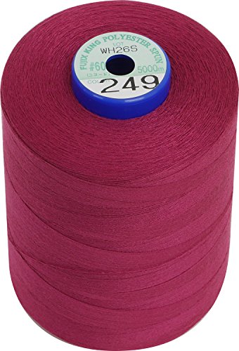 FUJIX フジックス キングスパン スパン ミシン糸 60番 5000m巻 col.249