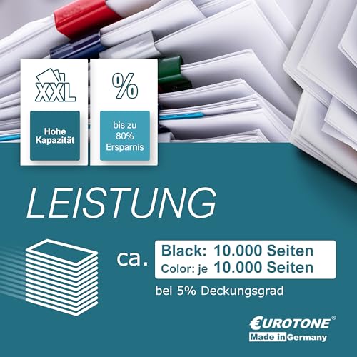 Pack MXC-38 GT de rechange pour Sharp MX-B400 Eurotone | Haute précision d'impression - 3
