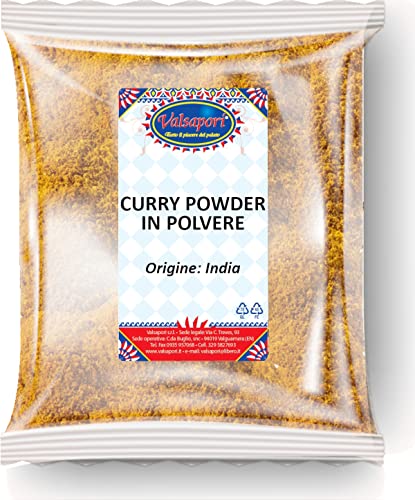 Curry en Polvo Secado al Sol - Bolsa de 100 gr | Vegano Sin Gluten | Precious Curry, Spice ideal para dar un toque picante a Platos Orientales (Curry en Polvo)