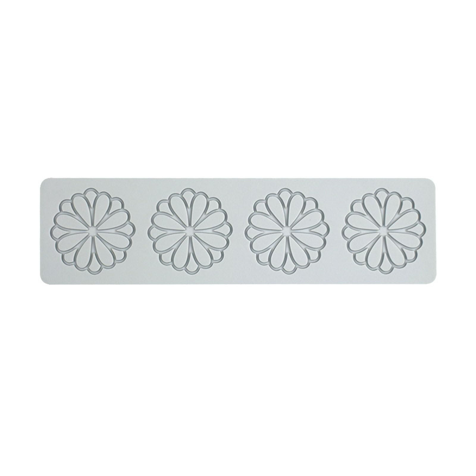 Yhplxyuus Beautiful Fondant Mold Unique Hollow Flower Shaped Chocolate Baking Mold Unique Laces Petals for Party Decorations Flower Fondant Molds Cake Decorating Tools