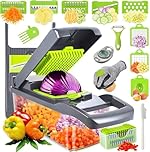 Tirana 19 in 1 Vegetable Chopper Box Onion Chopper Salad Chopper Food Dicer Mandoline Vegetable Slicer Mandolin Slicer Onion Cutter
