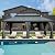 Domi 12’ x 18’ Outdoor Hardtop Gazebo, Upgraded Metal Gazebo with Galvanized Steel Double Roof, Heavy Duty Canopy Permanent Pavilion for Patio Lawn and Garden, Curtains and Netting Included, Grey