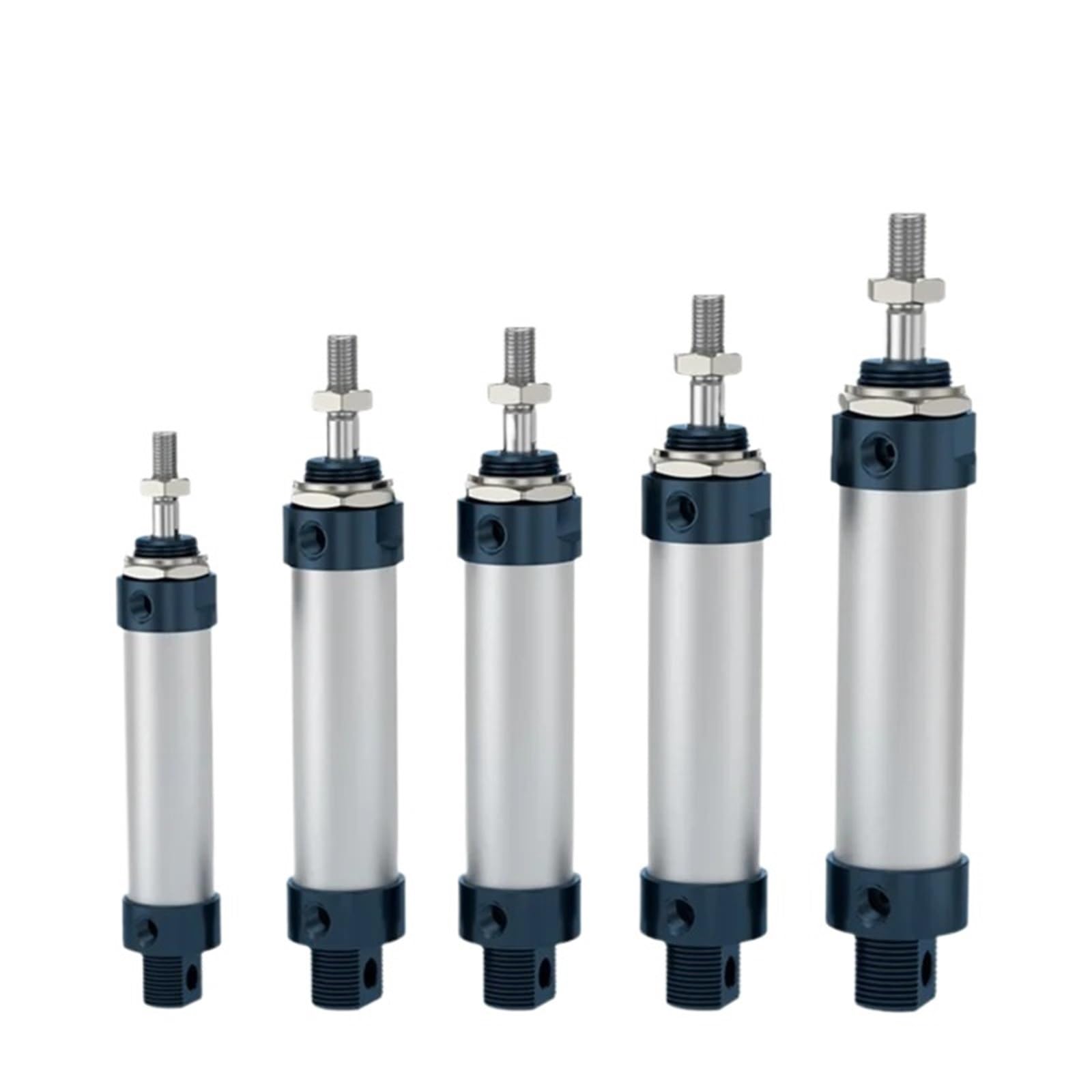 Type MAL Series Mini Pneumatic Cylinder 16/20/25/32mm Bore 25/50/75/100/200mm Stroke(Stroke 200mm,MAL32)
