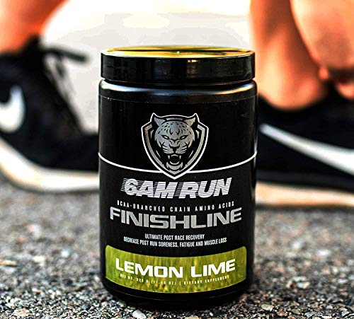 6Am Run Finishline - Amino Energy Powder - Post Run Recovery Drink - Branch Chain Amino Acids Powder - Heal And Recovery Powder - Keto Post Workout Powder - Lemon Lime Bcaa Powder - 50 Scoops #TOP3