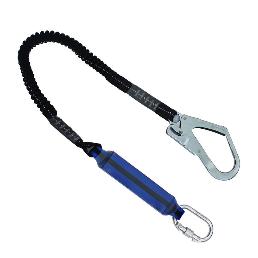 SwaYve Cinturón de Seguridad para Trabajos Aéreos, Kit de Arnés de Seguridad, Kit de Protección Contra Caídas, Cuerda de Rescate, Arnés de Escalada Al Aire Libre, Cinturón de Seguridad para Trabajar,