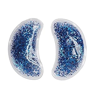 Eye Gel Ice Pack, Eye Therapy Gel Packs Eye Gel Pad voor donkere kringen voor ogen voor meisje voor vrouwen(blue)