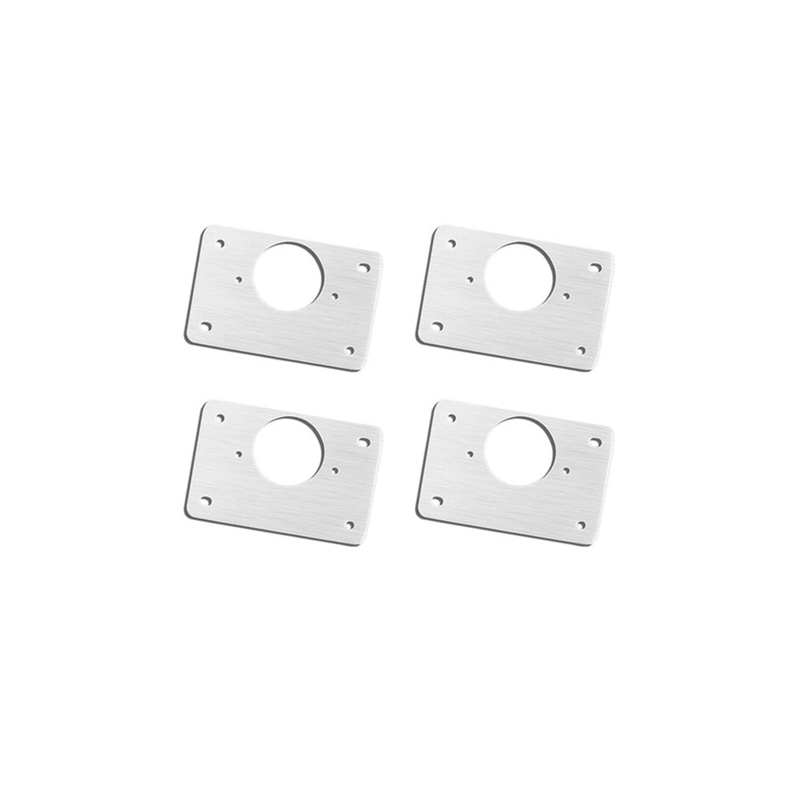 Jinfeuge 4Pcs A Hinge Repair Plate,Household Hardware Hinge Fixing Plate