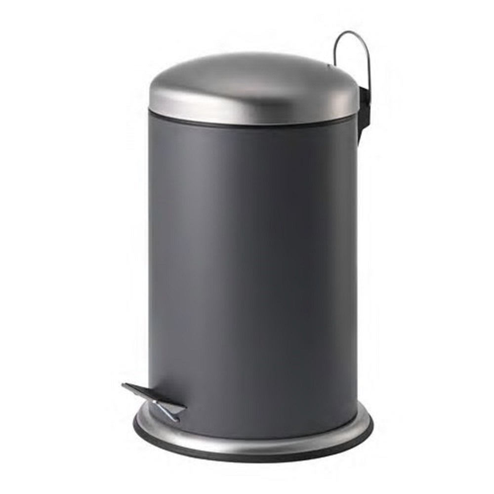 Amazon｜IKEA/イケア MJOSA：ペダル式ゴミ箱12L ダークグレー