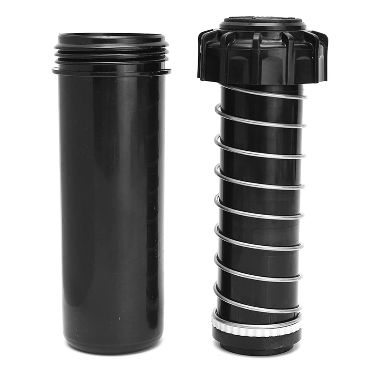 [Pack 5] Arroseur enterré avec buse rotative 3/4" - Portée de 6,9-15,6 m. Arroseurs d'arrosage de pelouse avec levage automatique. Arroseur sectoriel Réglage d'angle de 25-360°. Comprend des tuyères.