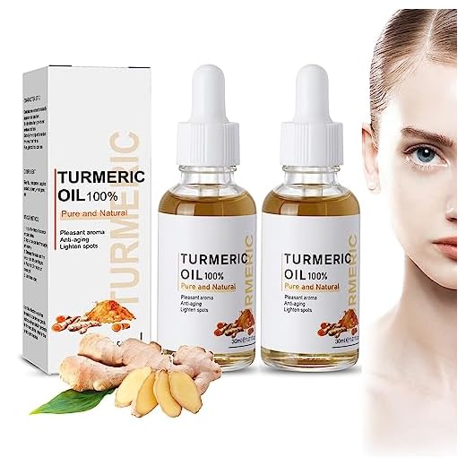 Turmeric Serum,Turmeric Dark Spot Corrector Serum, Turmeric Serum,Anti-Aging Aceite de Suero Facial de Cúrcuma,Eliminador de Manchas Oscuras de Suero de Cúrcuma para la Cara (2 piezas)