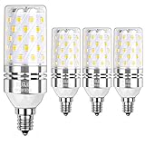 Sagel E12 LED Corn Bulbs 12W, 100W Incandescent Bulbs Equivalent, 3000K Warm White Candelabra E12 SE