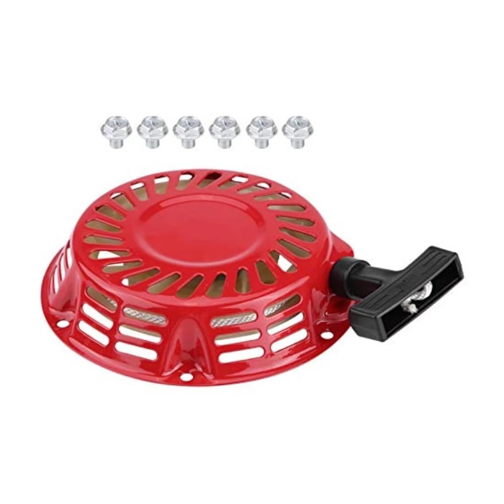 Conjunto de Arranque por Cuerda para generador y cortacésped, Apto para generadores de 2 kW, repuestos para Herramientas eléctricas de jardín y Patio