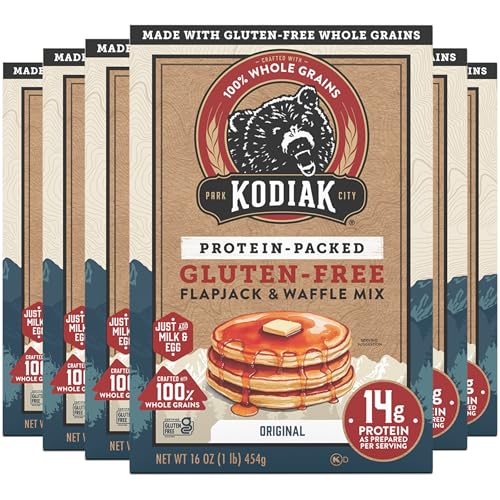 Kodiak Cakes Frontier Oat Gluten Free Protein Pancake Mix 6 Pack