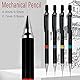 0.3/0.5/0.7/0.9mm Bleistift mit Bleistangen Set Kunststoff Mechanischer Bleistift für Schule Schreiben Kunst Zeichnung Zubehör Kawaii Schreibwaren (0,9mm+Bleikern)