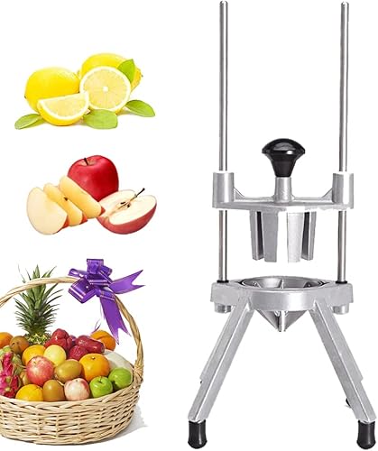 Miniatura 2 de Rismanor Cortador comercial del limón del cortador de la lima de la fruta de la cuña del acero inoxidable 8