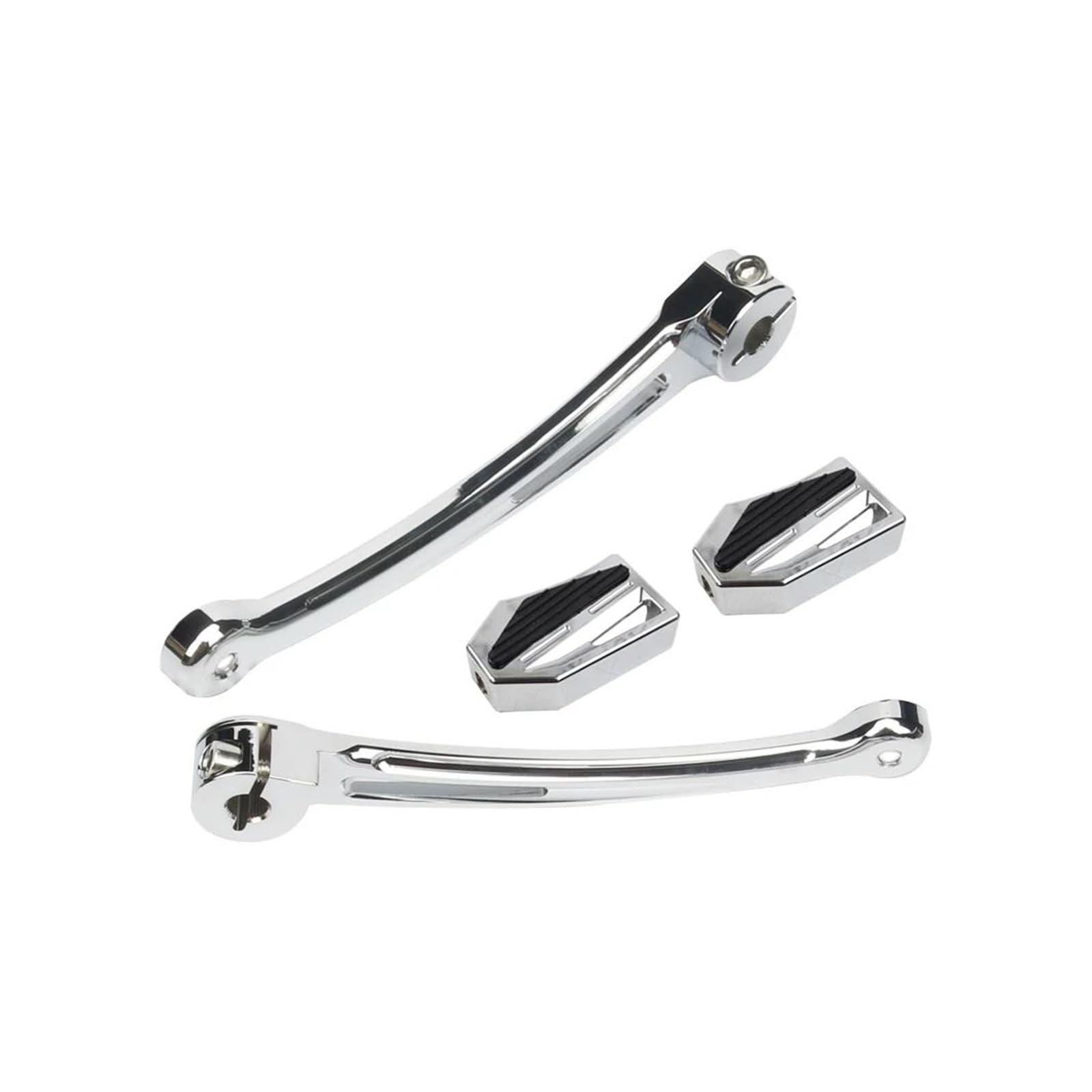 Gvgfkpkzay Boys Chrome Kit For Harley Road King Electra Street Glide Cvo Softail Deluxe Fat Touring Motorcycle Gear Shifter Motorcycle Gear Shift Lever