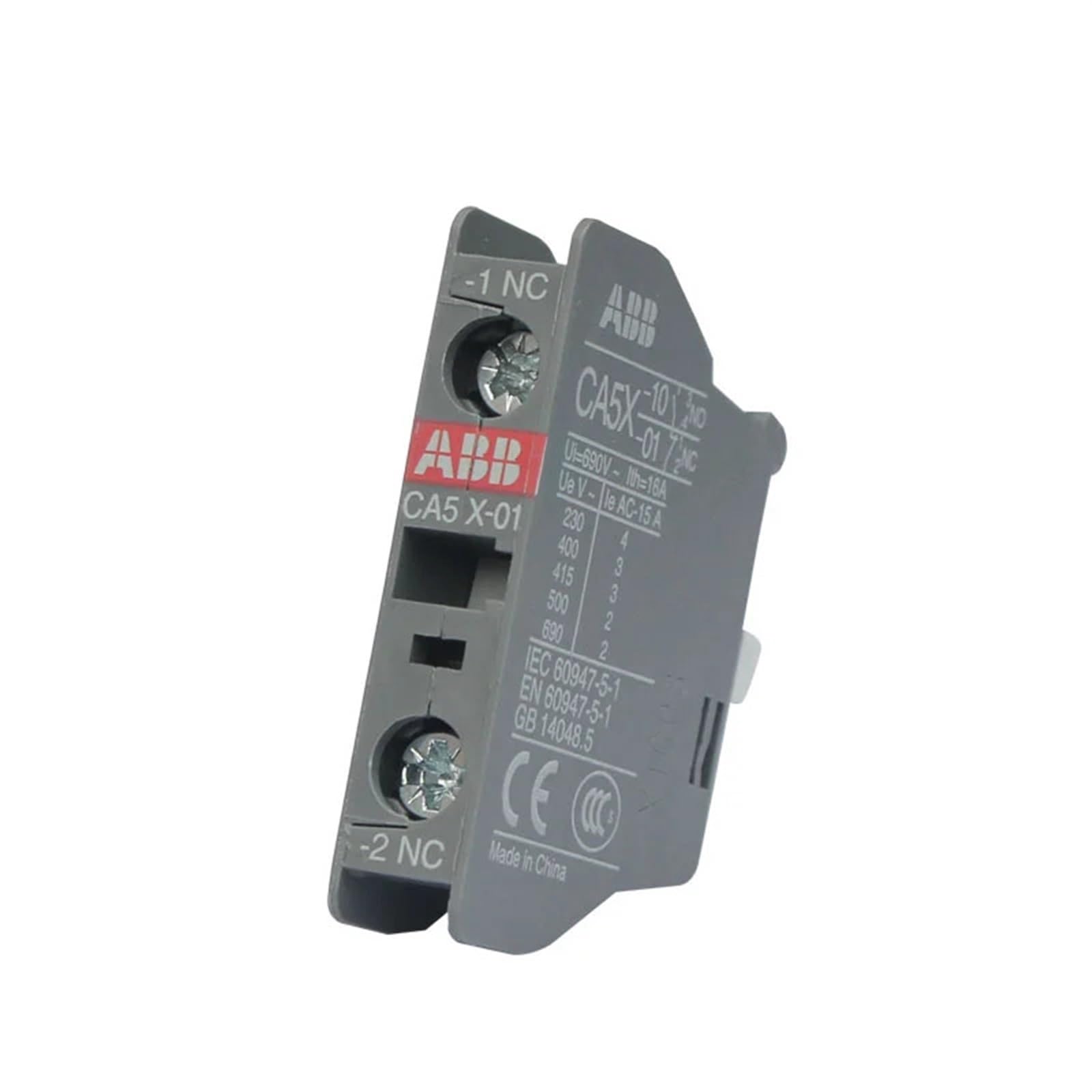 CAL18X-11 module de contact auxiliaire 1NO1NC antichoc