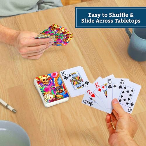 Baraja de Naipes Boardwalk Puzzles Bad to The Bone miniatura 5