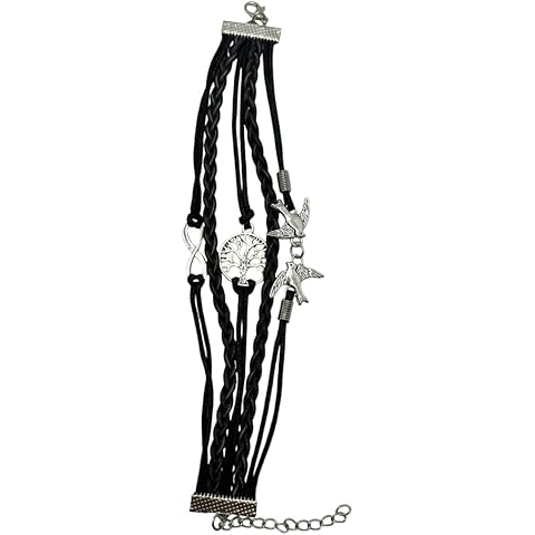 Handmade Leather Bracelets, Leather Friendship Bracelets, Leather Bracelets with Charms, Wrap, woven bracelets, Lucky Bracelets.