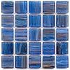3/4" Mosaic Tile - P 61 Lapis Lazuli - 1 lb Bag Hakatai Brand Glass Tile #3