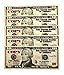 GoodOffer 10 Dollars Play Money – Realistic Prop Money 100 pcs. – Total of $1,000 Copy Money with Two Sides for Pranks, Games, Monopoly – Educational Play Money for Kids – Prop Ten Dollar Bills 