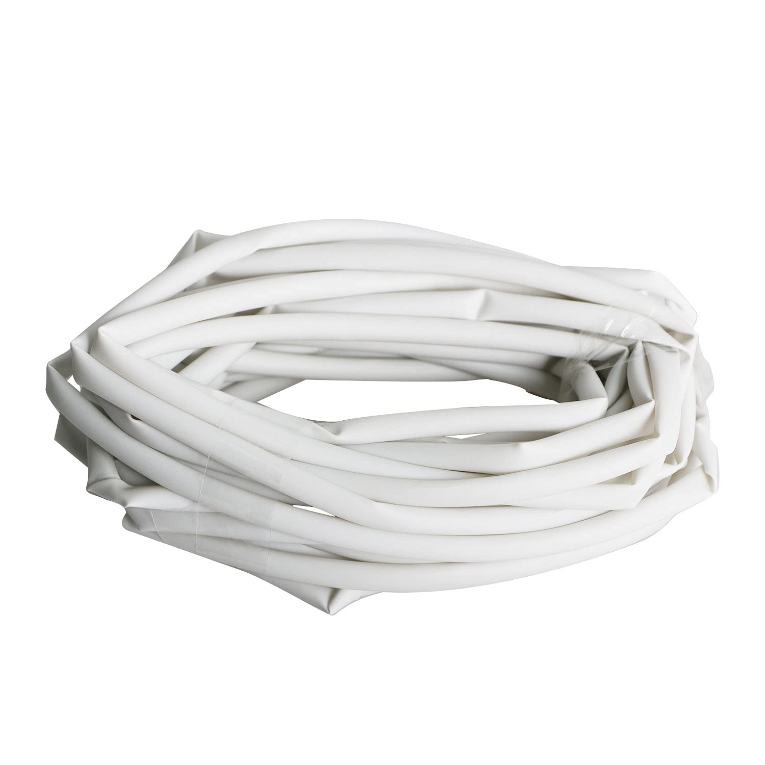 Aoje-Link 3mm ID White Heat Shrink Tubing Shrinkable Tube 5M(16.4Ft) 1pcs