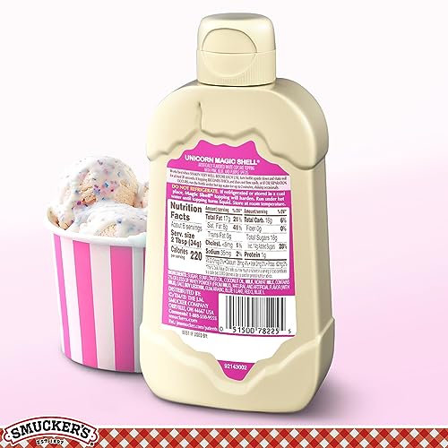 Smuckers Unicorn Magic Shell Smucker`s Topping Freezes In Seconds (1) 7.25 oz Bottle - image 6
