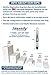 5 Pack Identify Diagnostics Nicotine Drug Test Dip - Results in Minutes Detecting Cotinine in Urine from Cigarette, Chewing Tobacco, Vaping, Vape Smoking ID-COT-DIP (5)