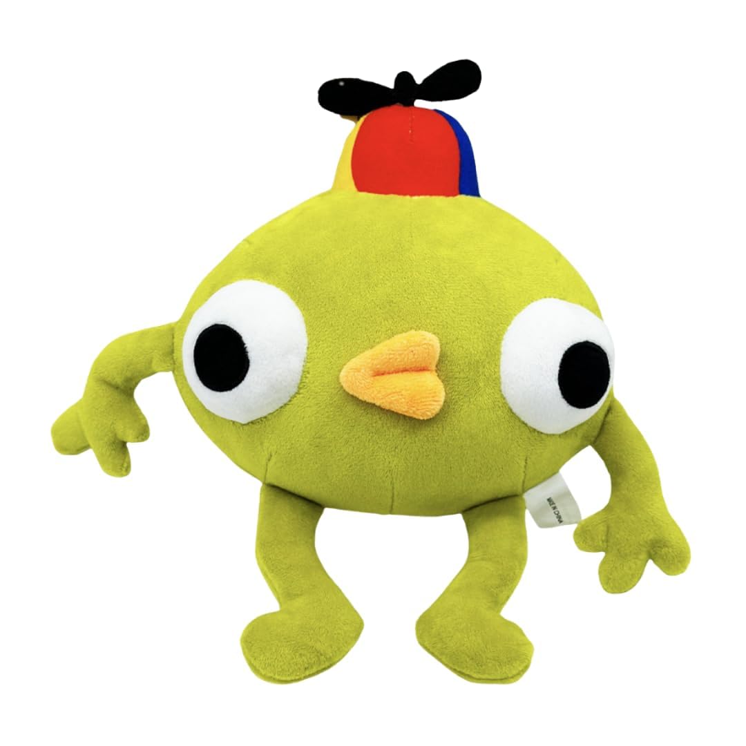 Peak Bing Bong Soft Toy Plush, Stuffed Doll, Plushie Toy Decor, Game Gifts, Gaming, Green, (25cm)