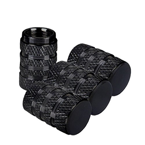 Capuchons anti-poussière de balle de baril, lot de 4 pièces adaptées à la voiture, aux vannes de vélo ou de moto.