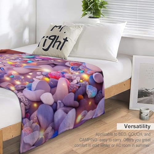 Couverture de lit flannel super doux plaid chaud léger - 7
