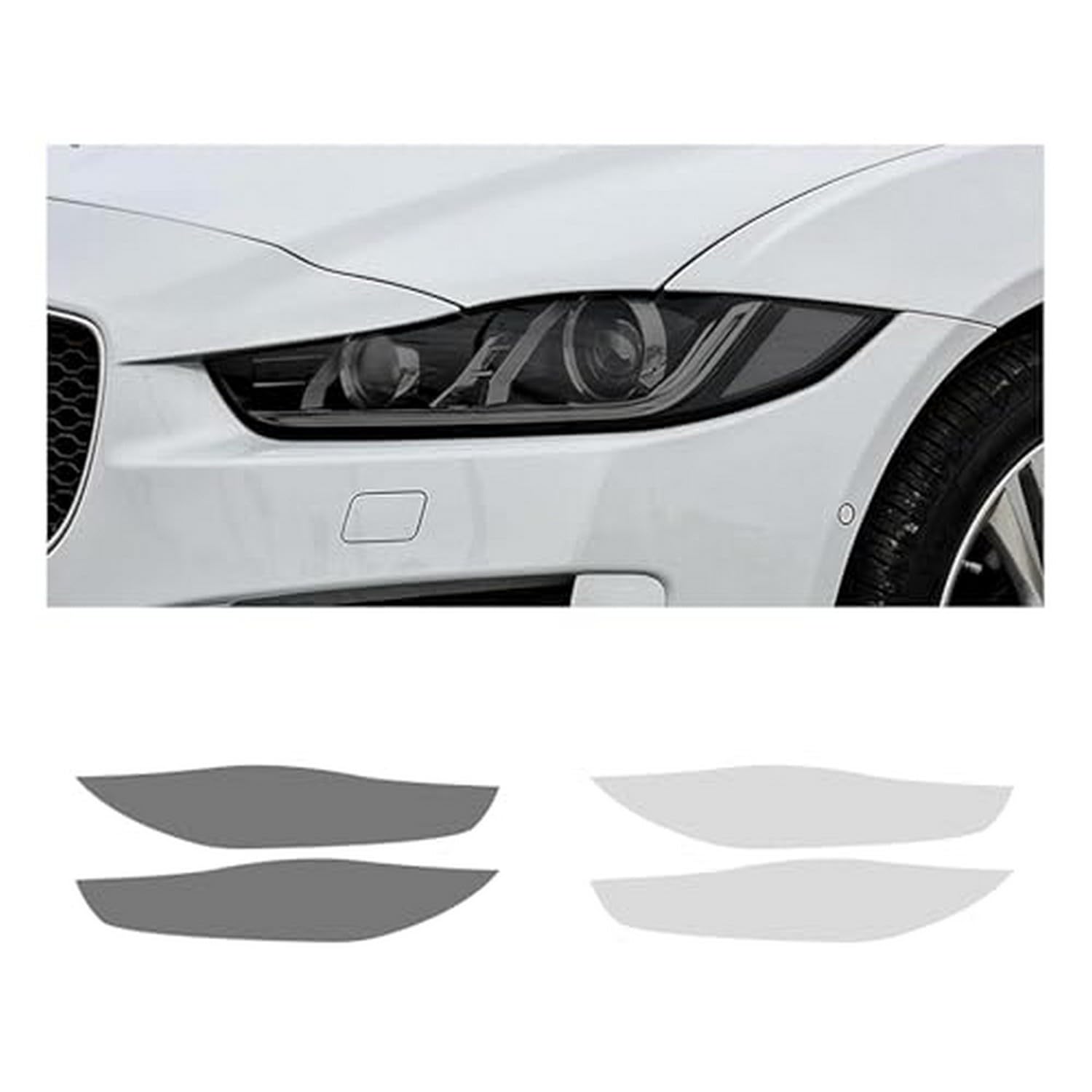 Film protection phare Jaguar XE 2015-2020 en TPU transparent