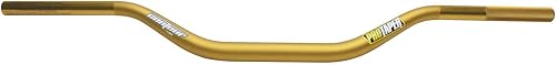 Pro Taper manubrio grande contorneado de 1-18 pulgadas, Dorado