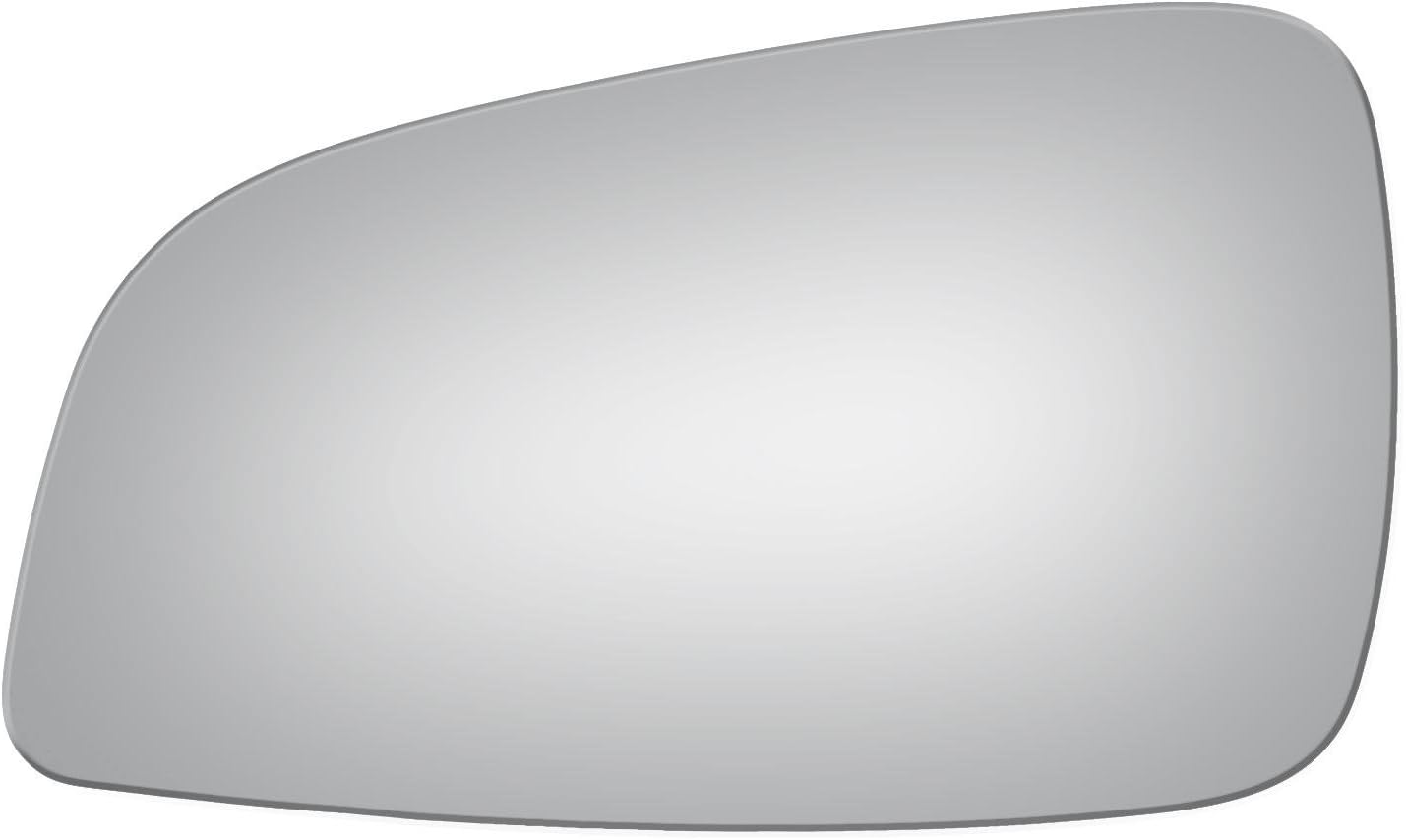 Flat Driver Side Mirror Replacement Glass for 2008-2009 SATURN AURA