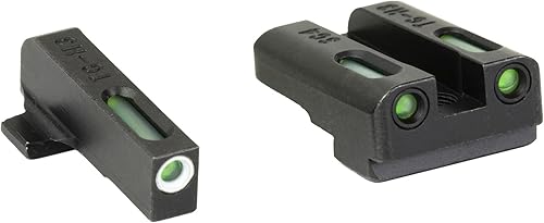 Miniatura 130 de TRUGLO TFX - Mira para pistola Tritio duradero resistente a los golpes, compacto y brillante y fibra óptica Xtreme vista diurna/nocturna