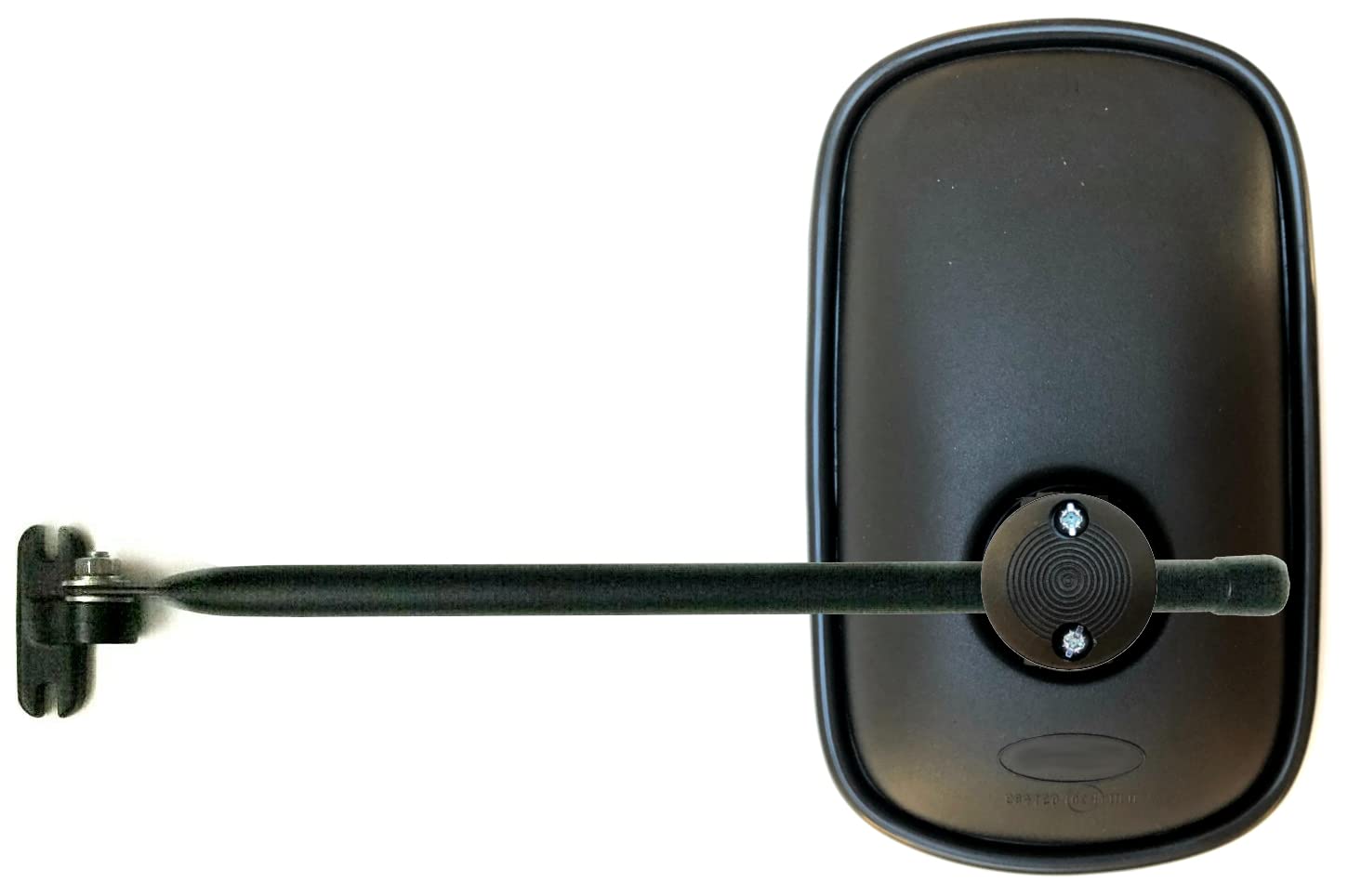 2 specchietti retrovisori esterni 263 x 160 R1200 E20 ø10-24 e supporto per specchio per camion, escavatori, macchine edili, trattori