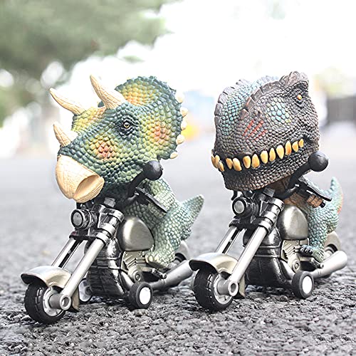 Erock YYDS1713 4Pcs Friction Powered Inertia Animal Motorcycle Toy Vehicles Gifts thumb #3