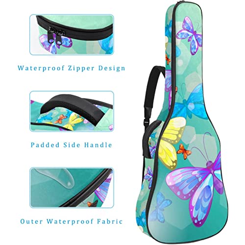 Funny Flyinghorse Bee Body Housse de guitare pleine taille rembourrée pour guitare acoustique classique, Multicolore 03… - Les Beatles, Paul McCartney, John Lennon, RIngo Starr, George Harrison Funny Flyinghorse Bee Body Housse de guitare pleine taille rembourrée pour guitare acoustique classique, Multicolore 03… – Image 5