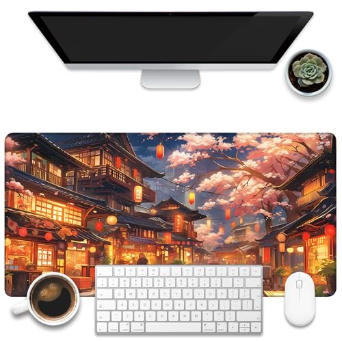 Sous-main de bureau bords cousus grand tapis antidérapant