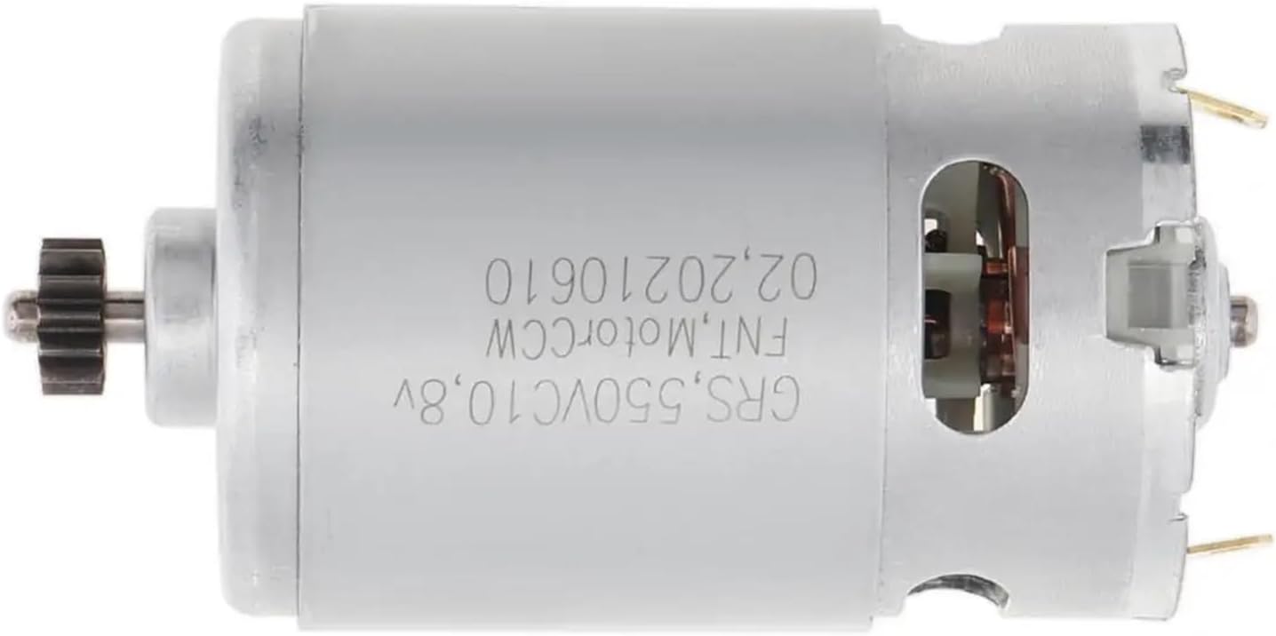RS550 13 Teeth Gear DC Motor 10.8-25V 21500-29000RPM High Speed Micro Motor for Lithium Electric Drill Saw Electric Screwdriver (Size : 10.8V)