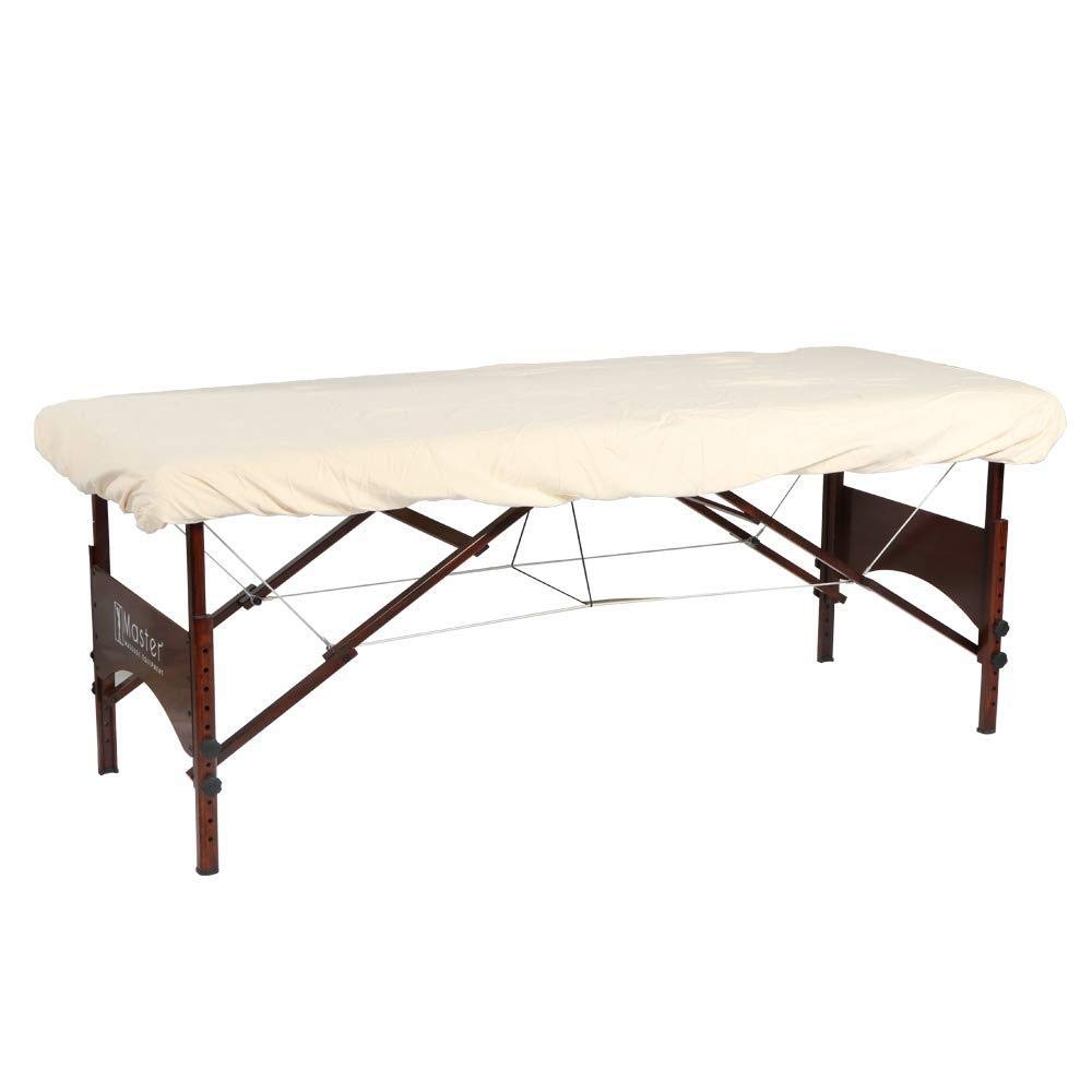 Drap en flanelle Master Massage en pur coton naturel pour table de soin - 6