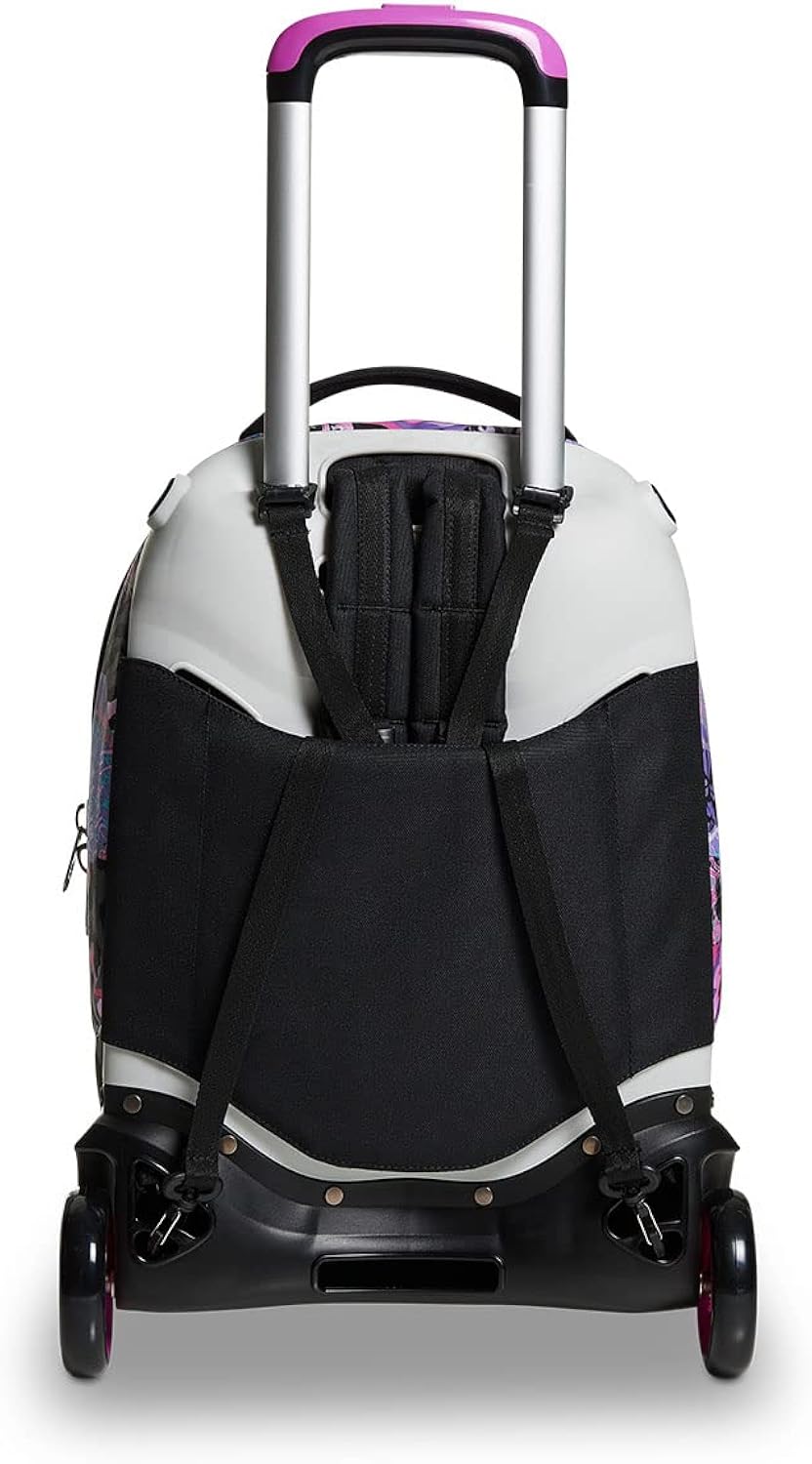 Trolley Scuola Seven Jack 2 Ruote - Rosegrove Girl Ragazza - Zaino Sganciabile - Doppio Uso - Rosa Trolley Scuola Seven Jack 2 Ruote - Rosegrove Girl Ragazza - Zaino Sganciabile - Doppio Uso - Rosa
