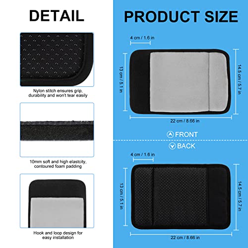 Supregear Walker Grips (2 Pack), Soft Padded Hand Covers, Non-Slip Comfortable Cushion Padding For Folding Rolling Wheelchair Rollator Crutch Handle, Moisture Wicking Mobility Accessory #TOP2