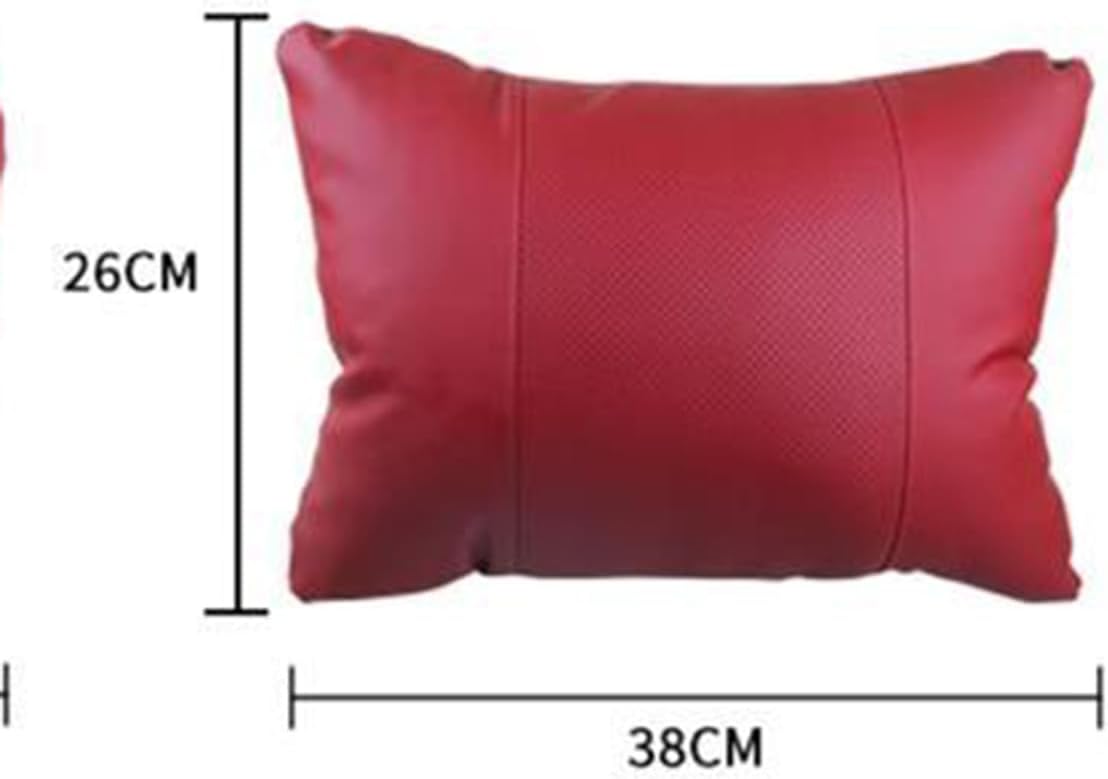 4個車用ランバーサポートクッション適合マセラティ グレカーレ グラン スポーツ スパイダー, 専用ロゴ入りの快適な背もたれ 通気性と