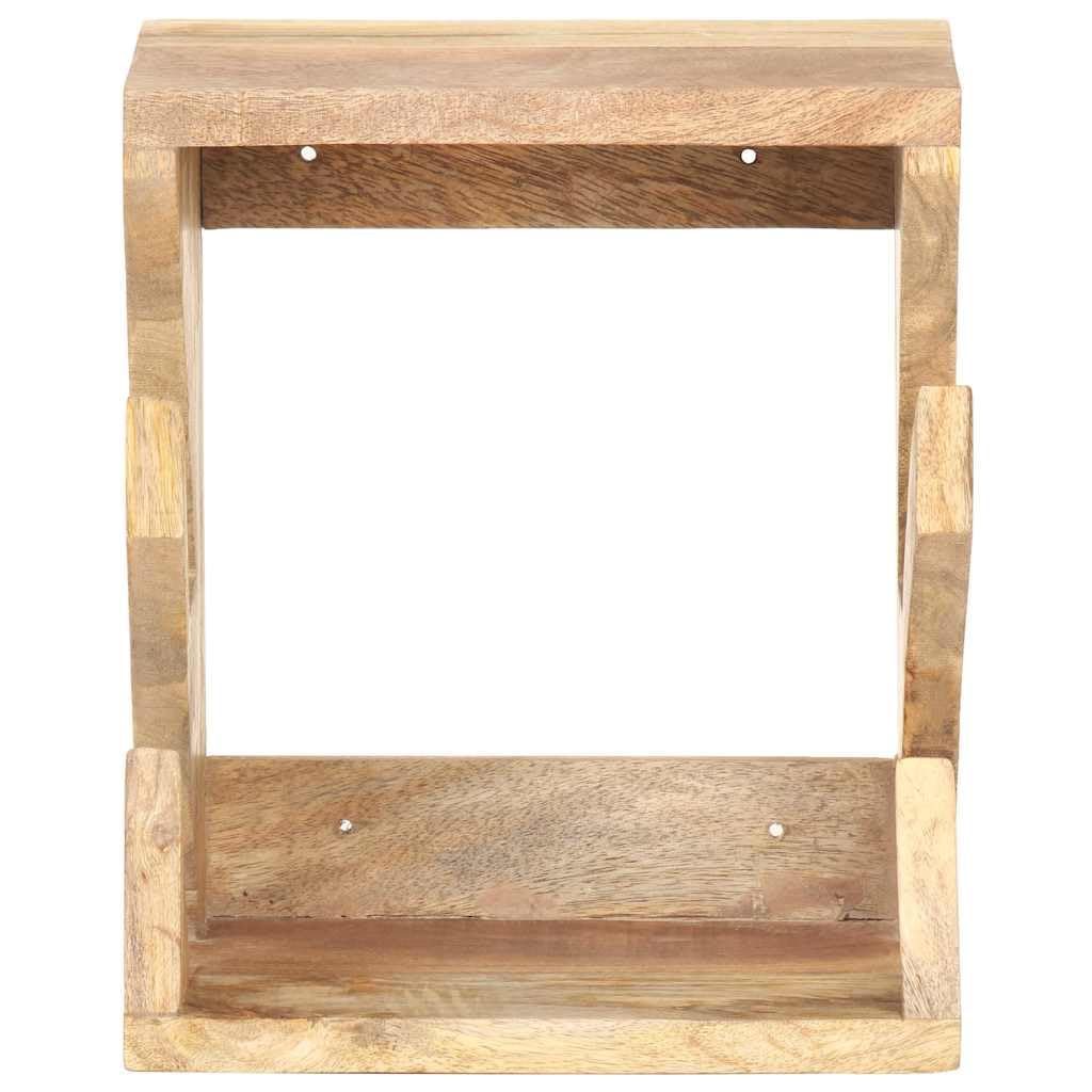 Skateboard Wandhalterung 25x20x30 cm, Mango Massivholz