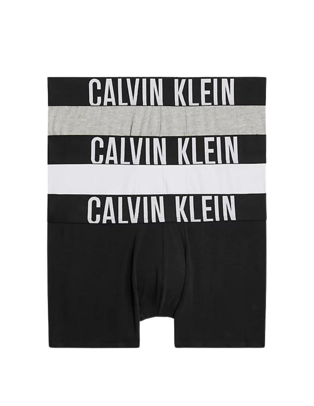 Calvin Klein Pack 3 Boxers Hombre Intense Power Cotton Stretch Trunks NB3608A