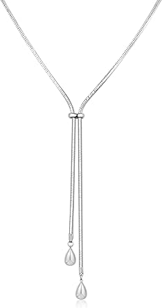 Achetez Collier Pour Femme Angela En Or Blanc 585 Saphir Blanc 0.16