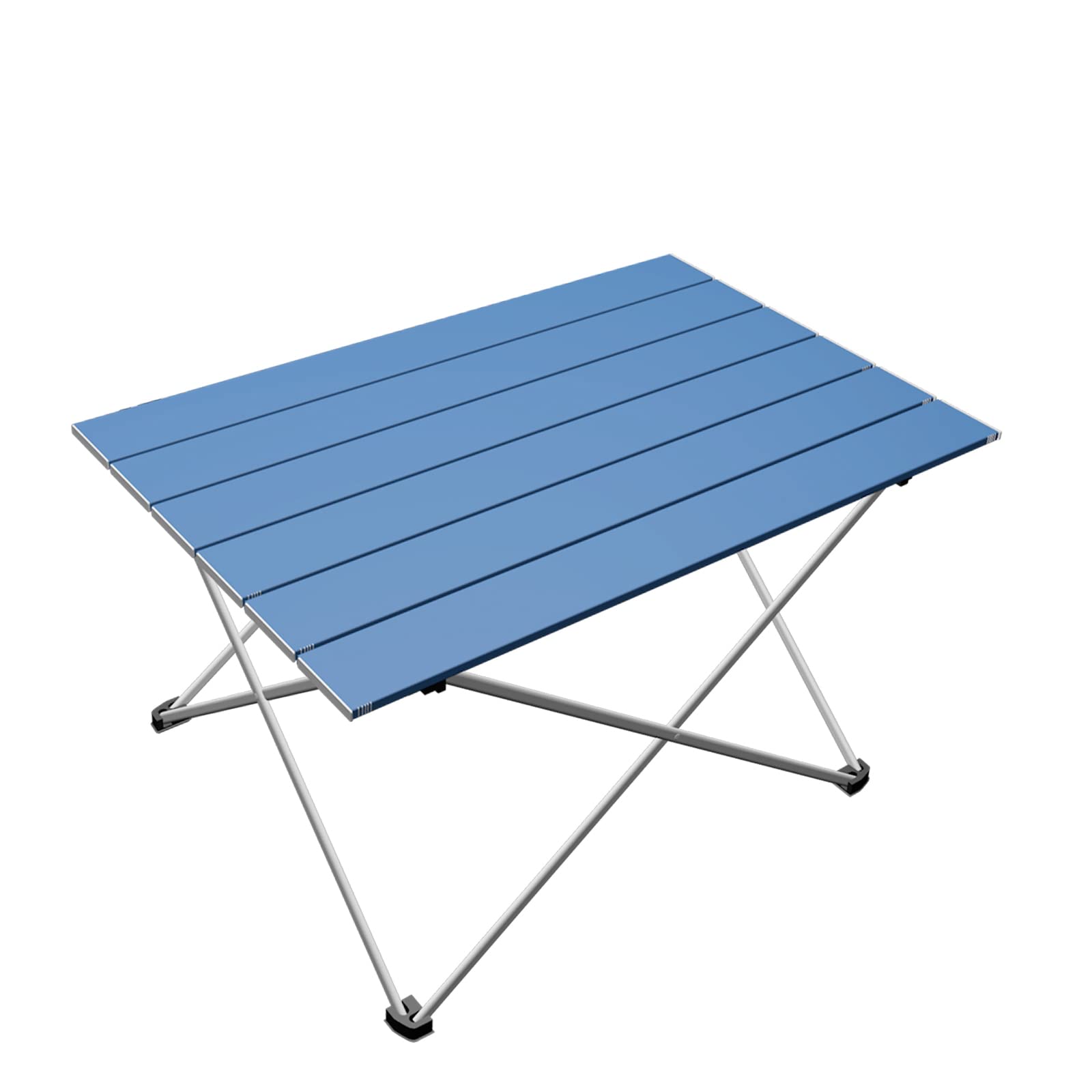 PORLAE Camping Table Foldable Portable Aluminum Tables with Carry Bag for Outdoor Camping, Hiking and Picnic 16.2" L X 13.8" W X 11.4" H