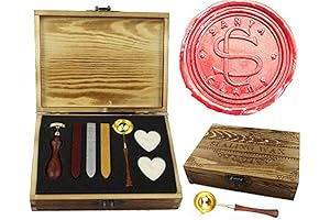 Christmas Santa Wax Seal Set: Create Magical Winter Greetings