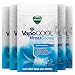 Vicks VapoCOOL Medicated Drops, 5 Packs of 50 (250 Drops Total) - Soothe Sore Throat Pain Caused by Cough